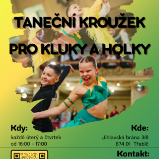 Taneční kroužek pro kluky a holky